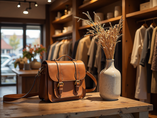 皮革产品展示，多种颜色和纹理的优质皮革材料整齐排列，展示皮革的质感和工艺细节